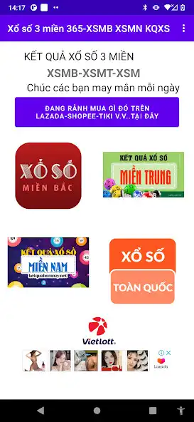Play Xổ số 3 miền 365-XSMB-MT-MN  and enjoy Xổ số 3 miền 365-XSMB-MT-MN with UptoPlay