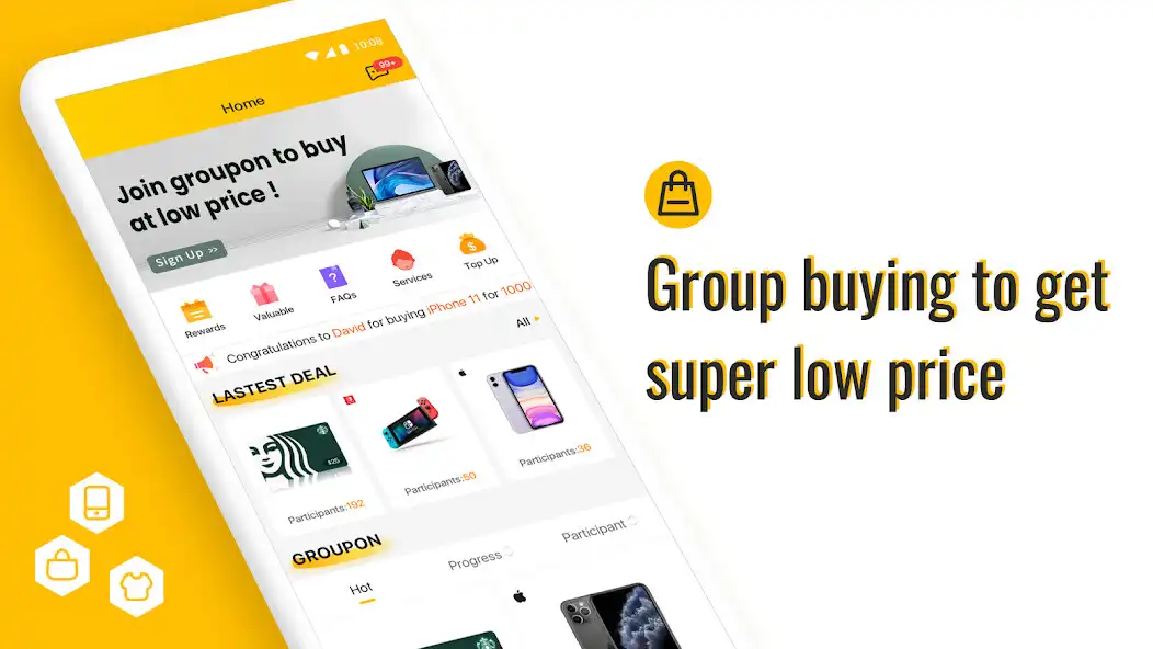 Play XShopping - Fun Groupon  Big  as an online game XShopping - Fun Groupon  Big  with UptoPlay