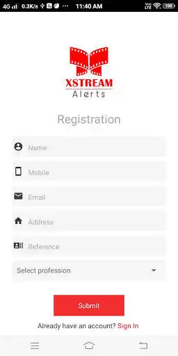 Play Xstream Alerts as an online game Xstream Alerts with UptoPlay