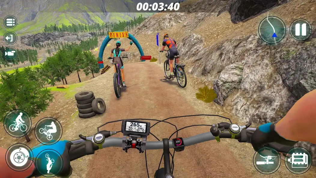 Play Xtreme BMX Offroad Cycle Game  and enjoy Xtreme BMX Offroad Cycle Game with UptoPlay