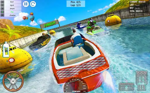 Play Xtreme Boat Racing 2019: Speed Jet Ski Stunt Games