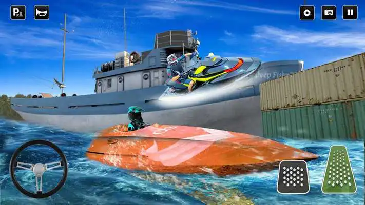 Play Xtreme Boat Racing 2019: Speed Jet Ski Stunt Games