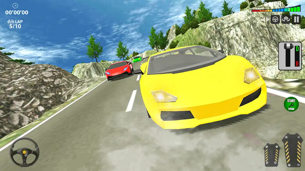 Play Xtreme car racing games 3d  and enjoy Xtreme car racing games 3d with UptoPlay