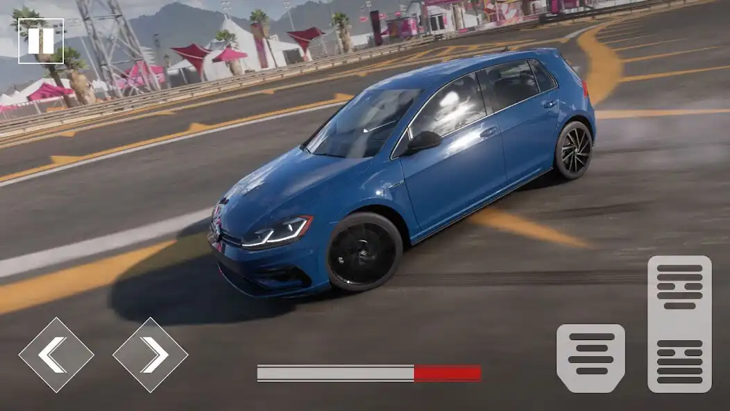 Play Xtreme Driving Volkswagen Golf  and enjoy Xtreme Driving Volkswagen Golf with UptoPlay