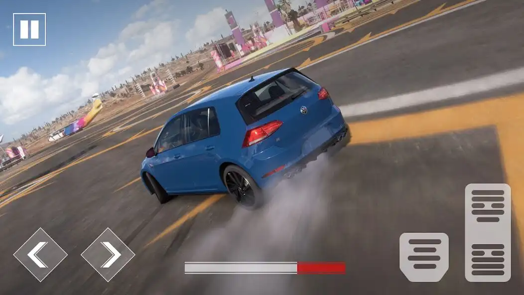 Play Xtreme Driving Volkswagen Golf as an online game Xtreme Driving Volkswagen Golf with UptoPlay