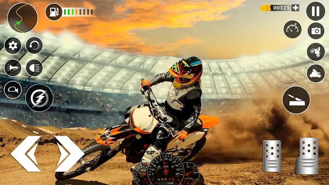 Play Xtreme Stunt Racing: Bike Game as an online game Xtreme Stunt Racing: Bike Game with UptoPlay