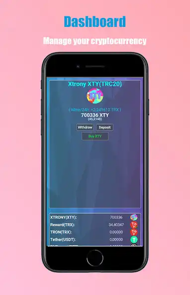 Play Xtrony Wallet - PoS Mining TRX as an online game Xtrony Wallet - PoS Mining TRX with UptoPlay