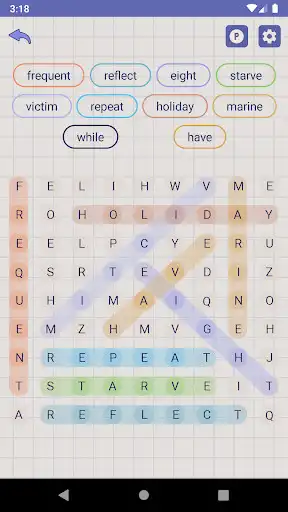 Play X Word Search as an online game X Word Search with UptoPlay