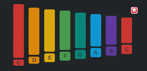 Play Xylophone Game as an online game Xylophone Game with UptoPlay