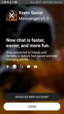 Play Xzero Social Messenger