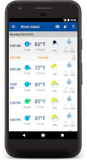 Play APK YachtingWeather  and enjoy YachtingWeather with UptoPlay de.esirion.yachtingweather