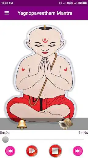 Play Yagnopaveetham Mantra