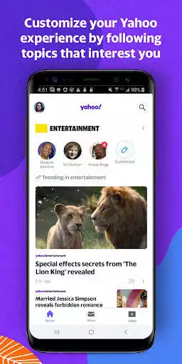Play Yahoo - News, Mail, Sports  and enjoy Yahoo - News, Mail, Sports with UptoPlay