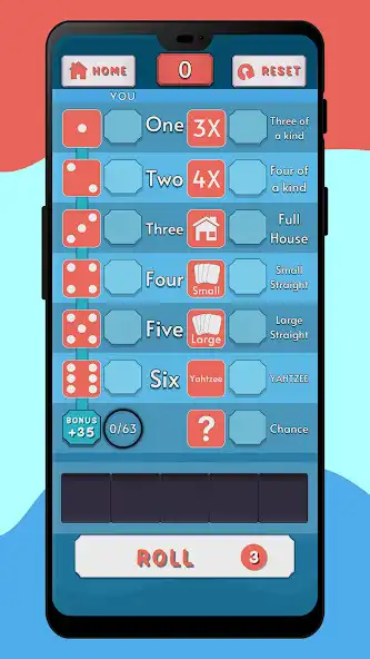 Play Yahtzee 2023 (Yatzy) as an online game Yahtzee 2023 (Yatzy) with UptoPlay