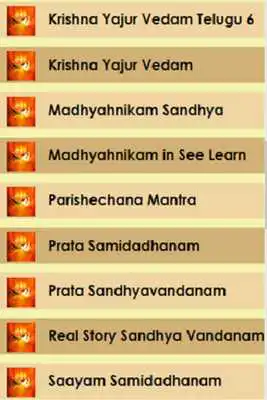 Play Yajurveda Sandyavandanam Guide