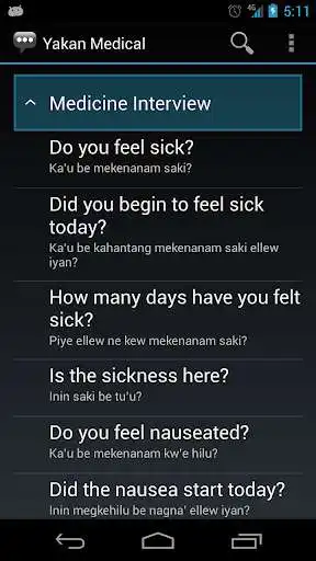 Play Yakan Medical Phrases as an online game Yakan Medical Phrases with UptoPlay