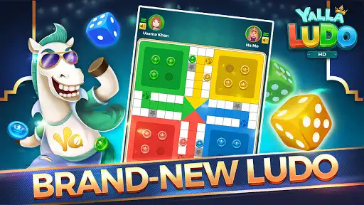 Play Yalla Ludo HD  and enjoy Yalla Ludo HD with UptoPlay