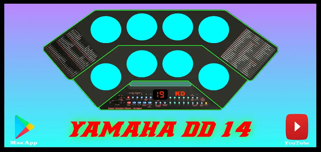 Play Yamaha DD-14 (Champeta)  and enjoy Yamaha DD-14 (Champeta) with UptoPlay