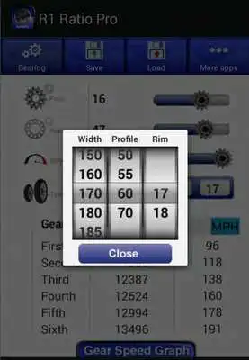 Play Yamaha YZF-R1 Gear Ratio Pro Play Yamaha YZF-R1 Gear Ratio Pro