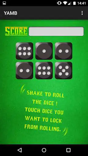 Play YAMB dice as an online game YAMB dice with UptoPlay