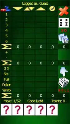 Play Yamb - Yahtzee