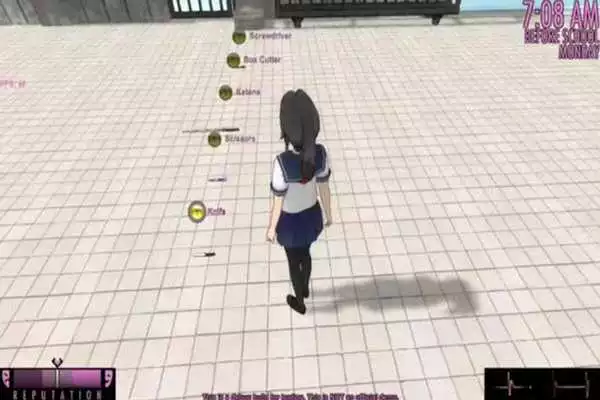 Play Yandere Simulator Trick