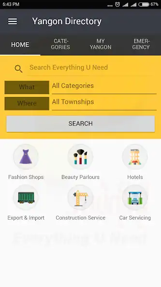 Play Yangon Directory  and enjoy Yangon Directory with UptoPlay