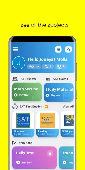 Play YanJoo: SAT Exam Preparation  and enjoy YanJoo: SAT Exam Preparation with UptoPlay