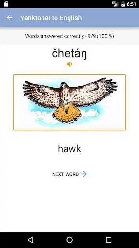 Play Yanktonai Dakota Vocab Builder as an online game Yanktonai Dakota Vocab Builder with UptoPlay