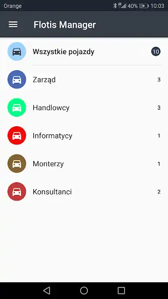Play Yanosik - FlotisManager as an online game Yanosik - FlotisManager with UptoPlay
