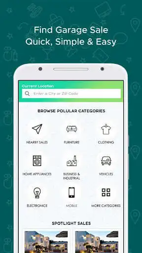 Play YardHopping: Find Yard & Garage Sales by Map  and enjoy YardHopping: Find Yard & Garage Sales by Map with UptoPlay