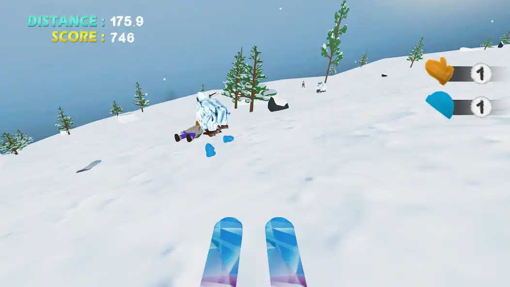 Play Yardsale: the Ski Simulator as an online game Yardsale: the Ski Simulator with UptoPlay