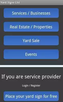 Play Yard Signs List