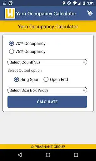 Play Yarn Occupancy Calculator as an online game Yarn Occupancy Calculator with UptoPlay