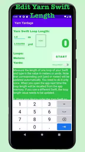 Play Yarn Yardage as an online game Yarn Yardage with UptoPlay