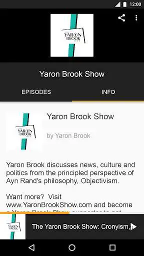 Play Yaron Brook Show as an online game online Yaron Brook Show with UptoPlay com.spreaker.custom.prod.app_54133 Play Yaron Brook Show as an online game Yaron Brook Show with UptoPlay