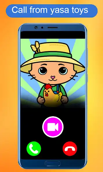 Play Yasa Pets Fake Call as an online game Yasa Pets Fake Call with UptoPlay