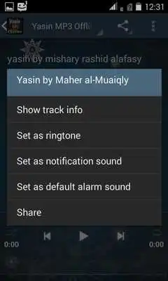 Play Yasin MP3 Offline