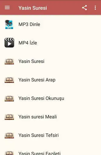 Play Yasin Surat Turkish