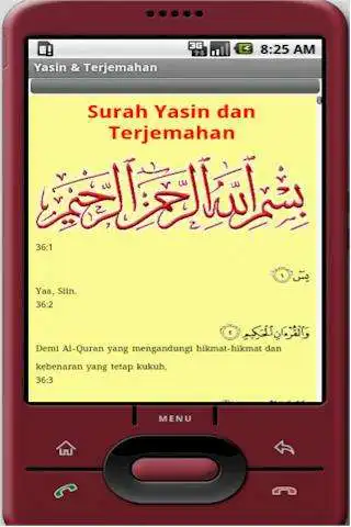 Play Yasin & Terjemahan  and enjoy Yasin & Terjemahan with UptoPlay