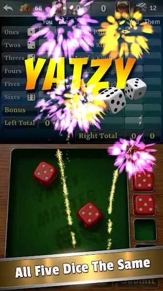 Play Yatzy Dice Master as an online game Yatzy Dice Master with UptoPlay