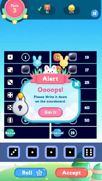 Play Yatzy Dice Roller as an online game Yatzy Dice Roller with UptoPlay