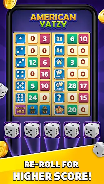 Play Yatzy - Just Classic Dice Game as an online game Yatzy - Just Classic Dice Game with UptoPlay