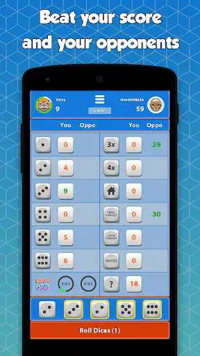 Play Yatzy Star - Online Dice Yacht as an online game Yatzy Star - Online Dice Yacht with UptoPlay