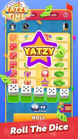 Play Yatzy Time as an online game Yatzy Time with UptoPlay