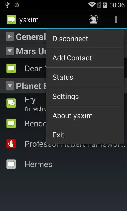Play yaxim