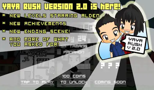 Play Yaya Rush AlDub Game as an online game Yaya Rush AlDub Game with UptoPlay