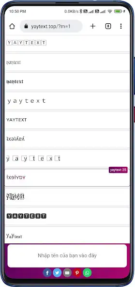 Play YayText as an online game YayText with UptoPlay