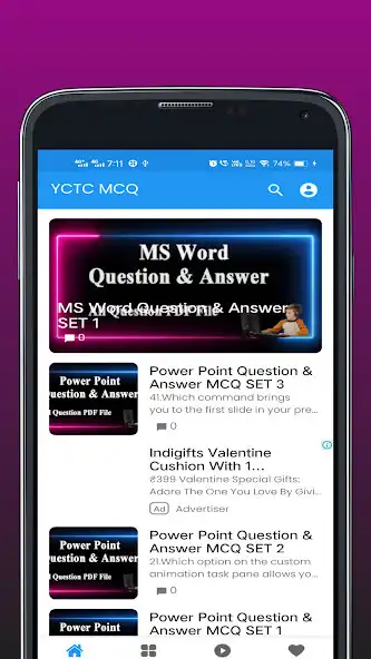 Play Yctc mcq - computer mcq as an online game Yctc mcq - computer mcq with UptoPlay