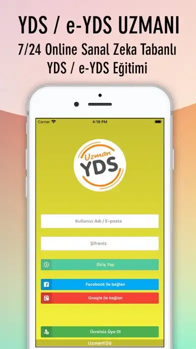 Play YDS / e-YDS (UzmanYDS)  and enjoy YDS / e-YDS (UzmanYDS) with UptoPlay